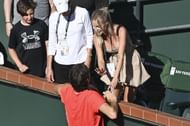 Taylor Fritz and Morgan Riddle have been together since 2020 - Image Source: Getty